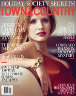 Batniji in Town and Country Magazine, December issue