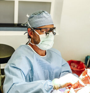 Dr. Batniji performs a mini facelift on a Newport Beach patient