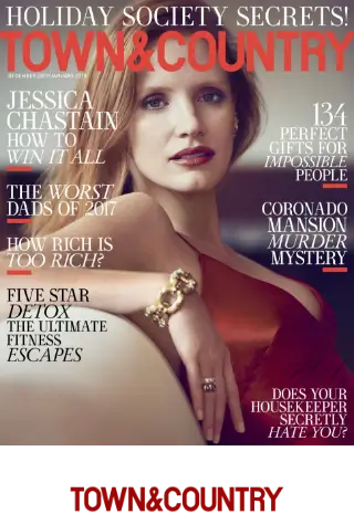 Town & Country December issue recognizing Dr. Rami K. Batniji for facelift and nose job corrections.